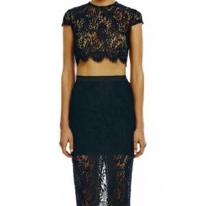 Misha Collection Midi skirt and top set (XS)